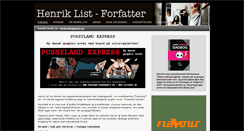 Desktop Screenshot of henriklist.dk